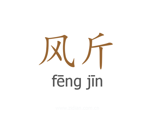 风斤