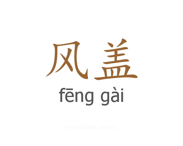 风盖