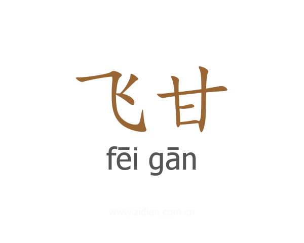 飞甘