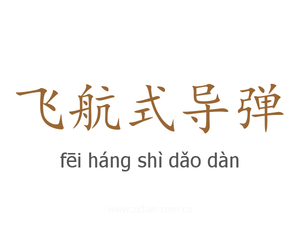 飞航式导弹