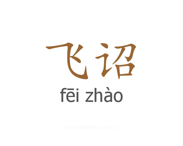 飞诏