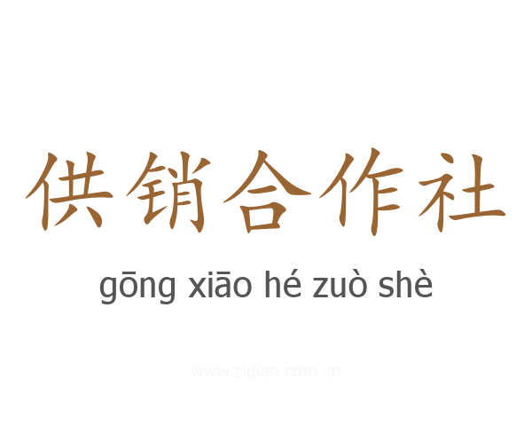 供销合作社