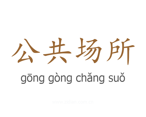 公共场所