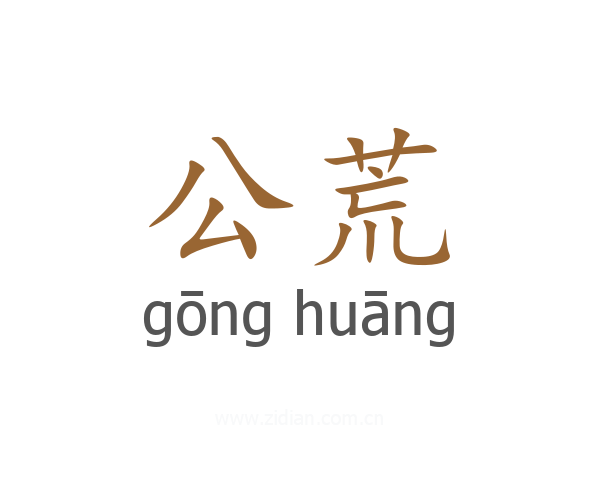 公荒