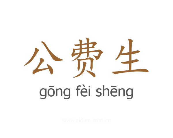 公费生