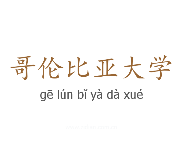 哥伦比亚大学