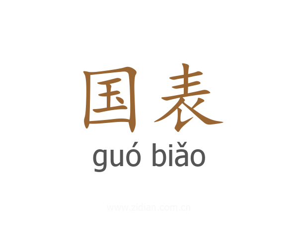 国表