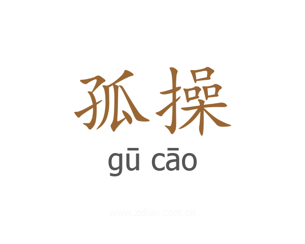 孤操