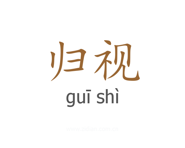 归视
