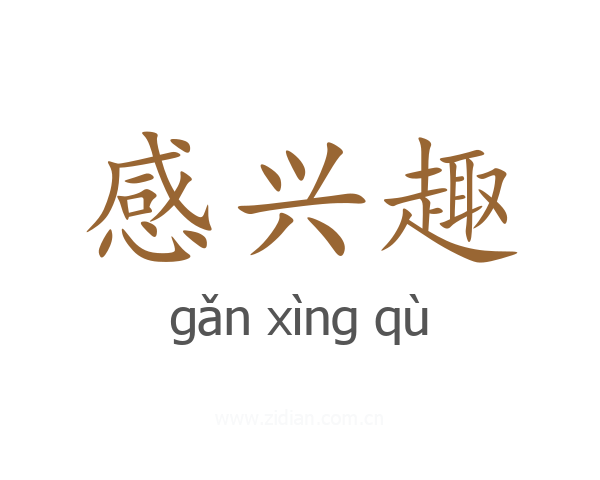 感兴趣