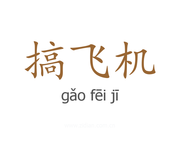 搞飞机