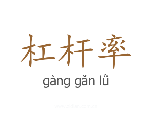 杠杆率