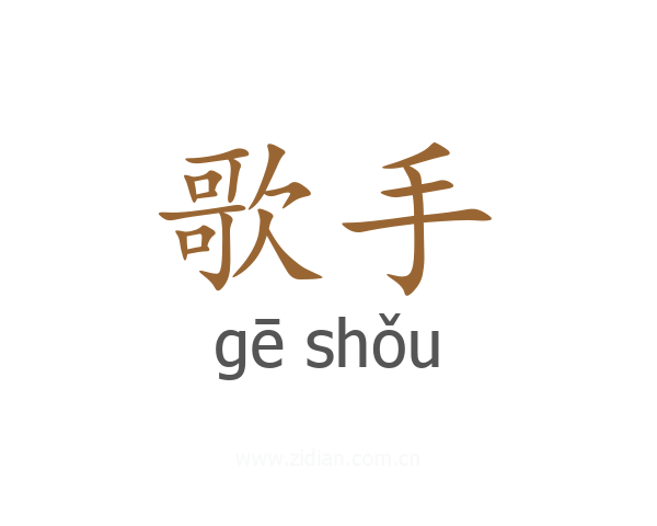 歌手