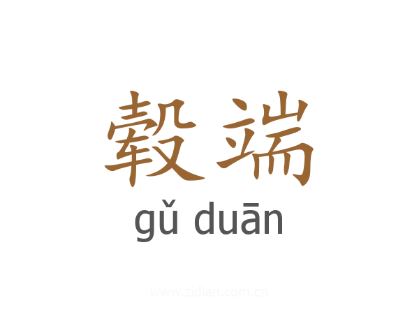 毂端