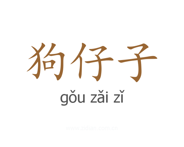 狗仔子