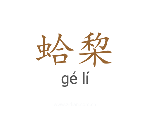 蛤棃