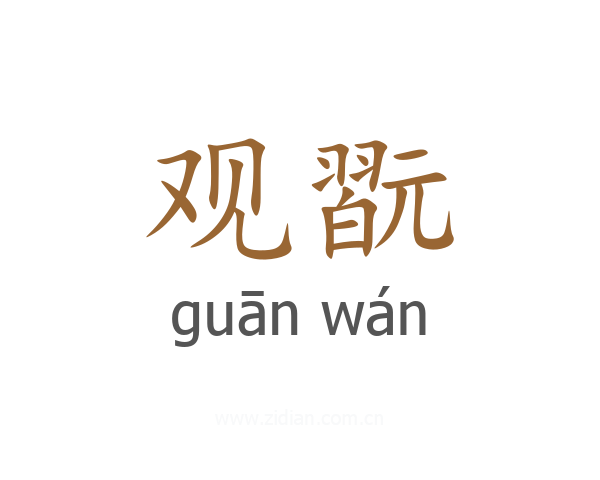 观翫