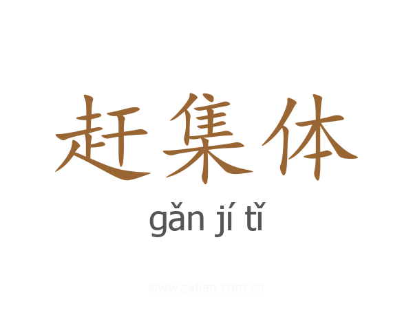 赶集体