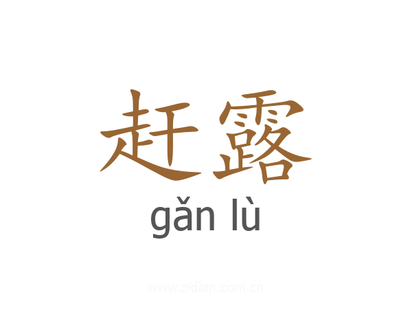 赶露