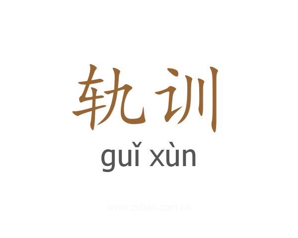 轨训
