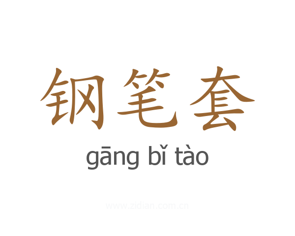 钢笔套