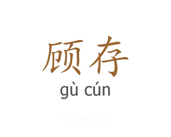 顾存