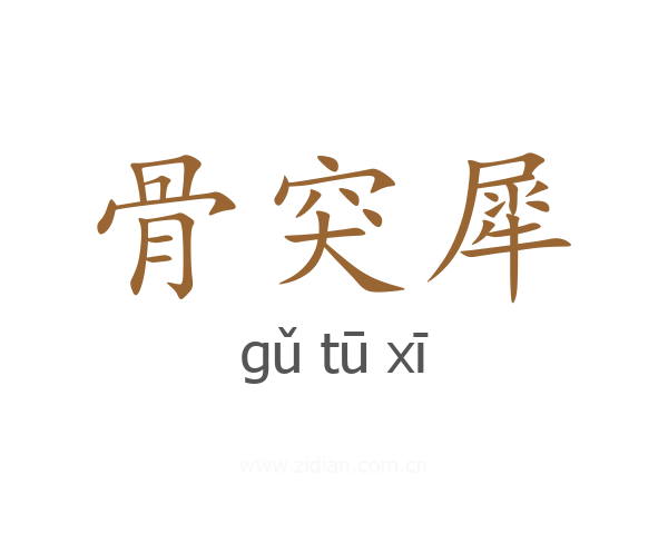 骨突犀