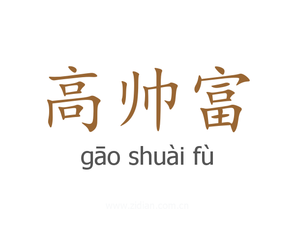 高帅富