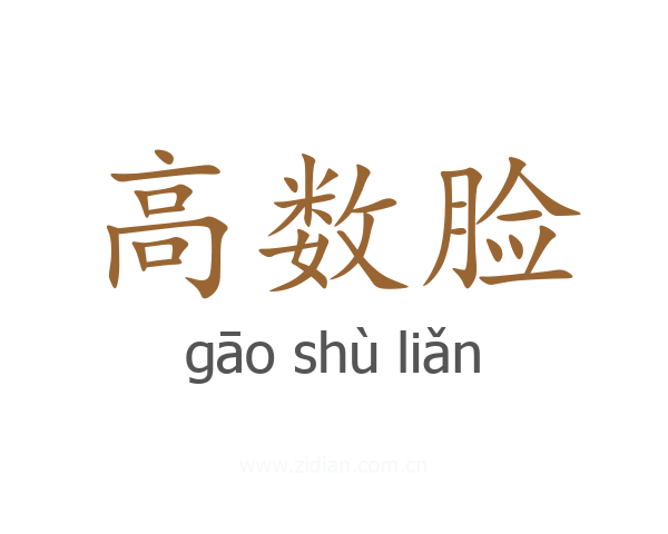 高数脸