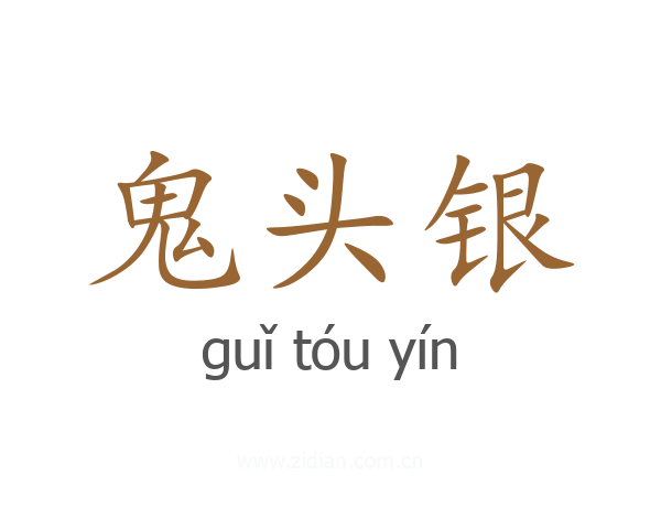 鬼头银
