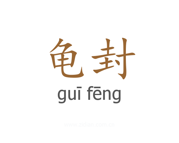 龟封