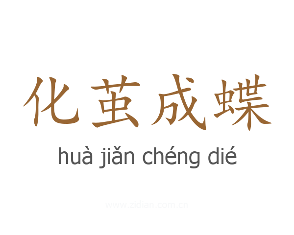 化茧成蝶