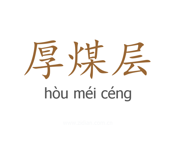 厚煤层