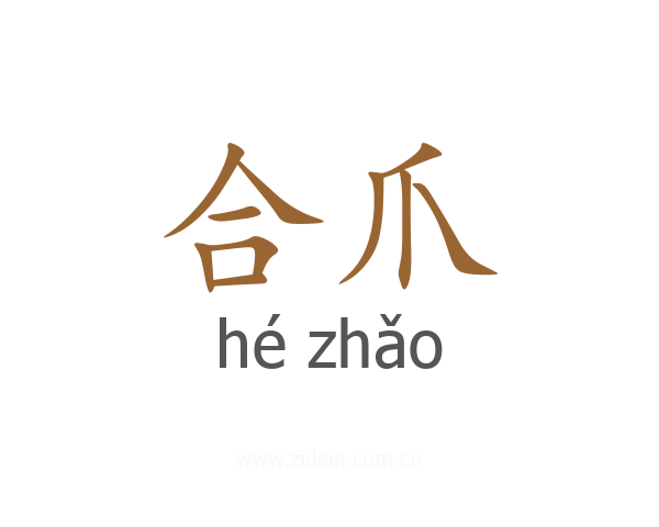 合爪