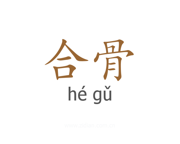 合骨