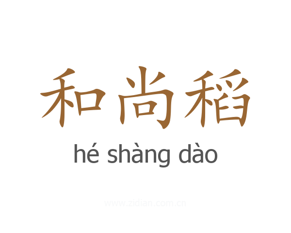 和尚稻