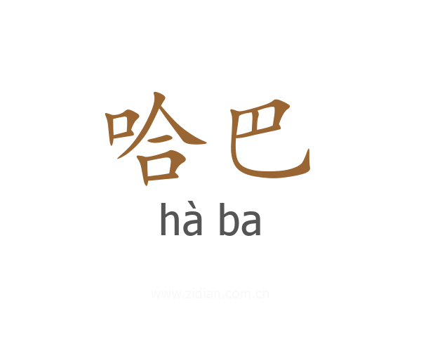 哈巴