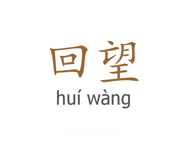 回望