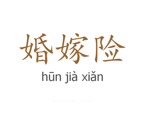 婚嫁险