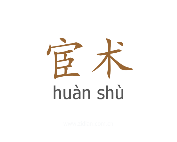 宦术