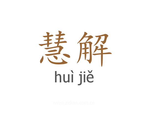 慧解