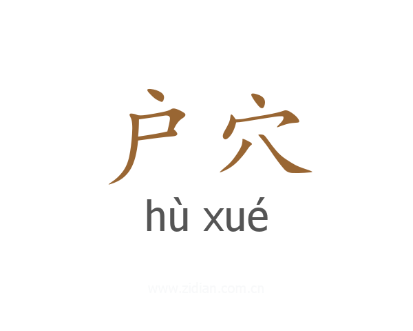 户穴
