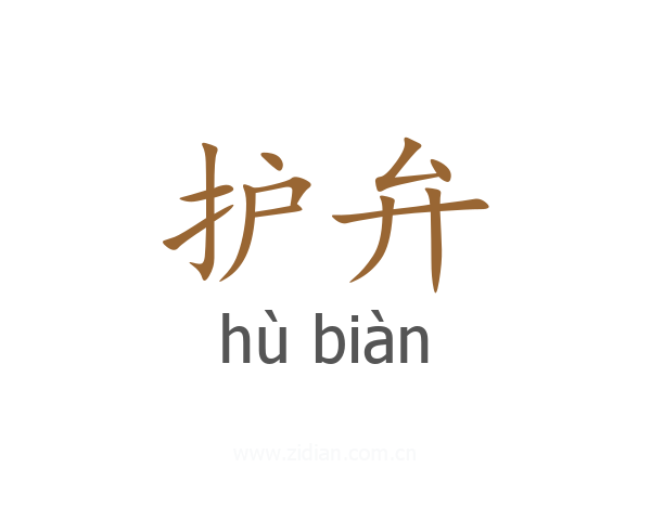 护弁