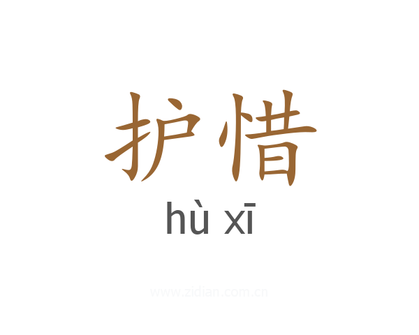 护惜