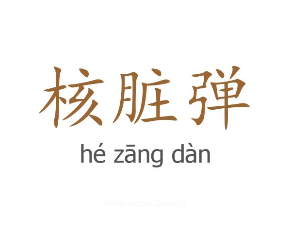 核脏弹