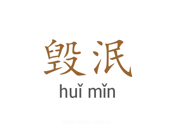 毁泯