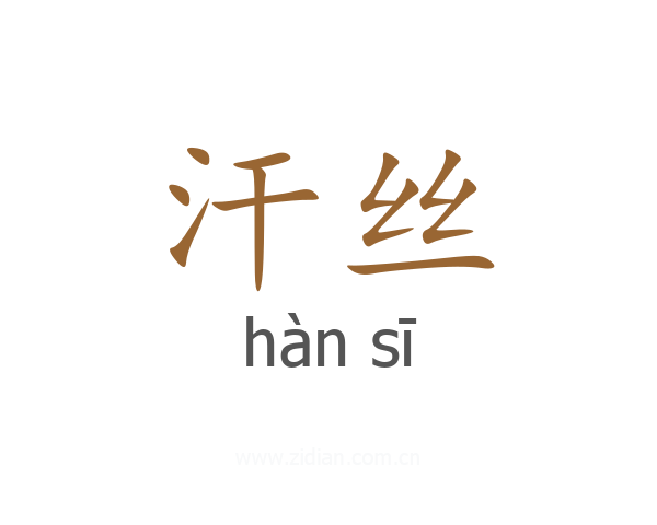 汗丝