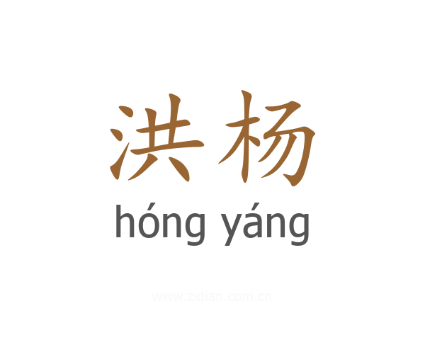洪杨