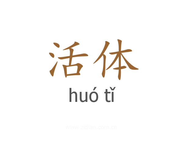 活体