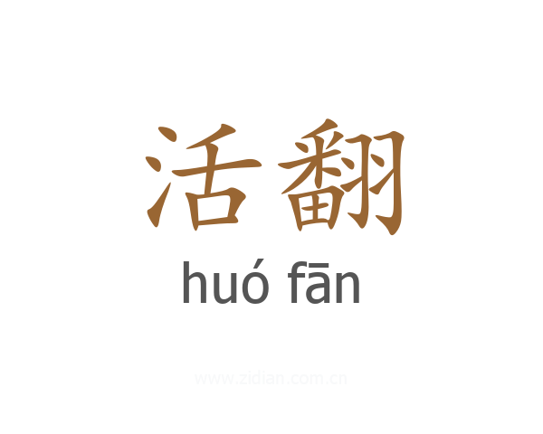 活翻